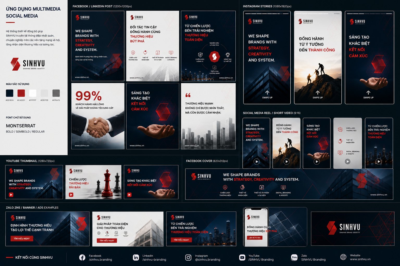 Website trên máy tính Website Sinh Vũ trên màn hình máy tính